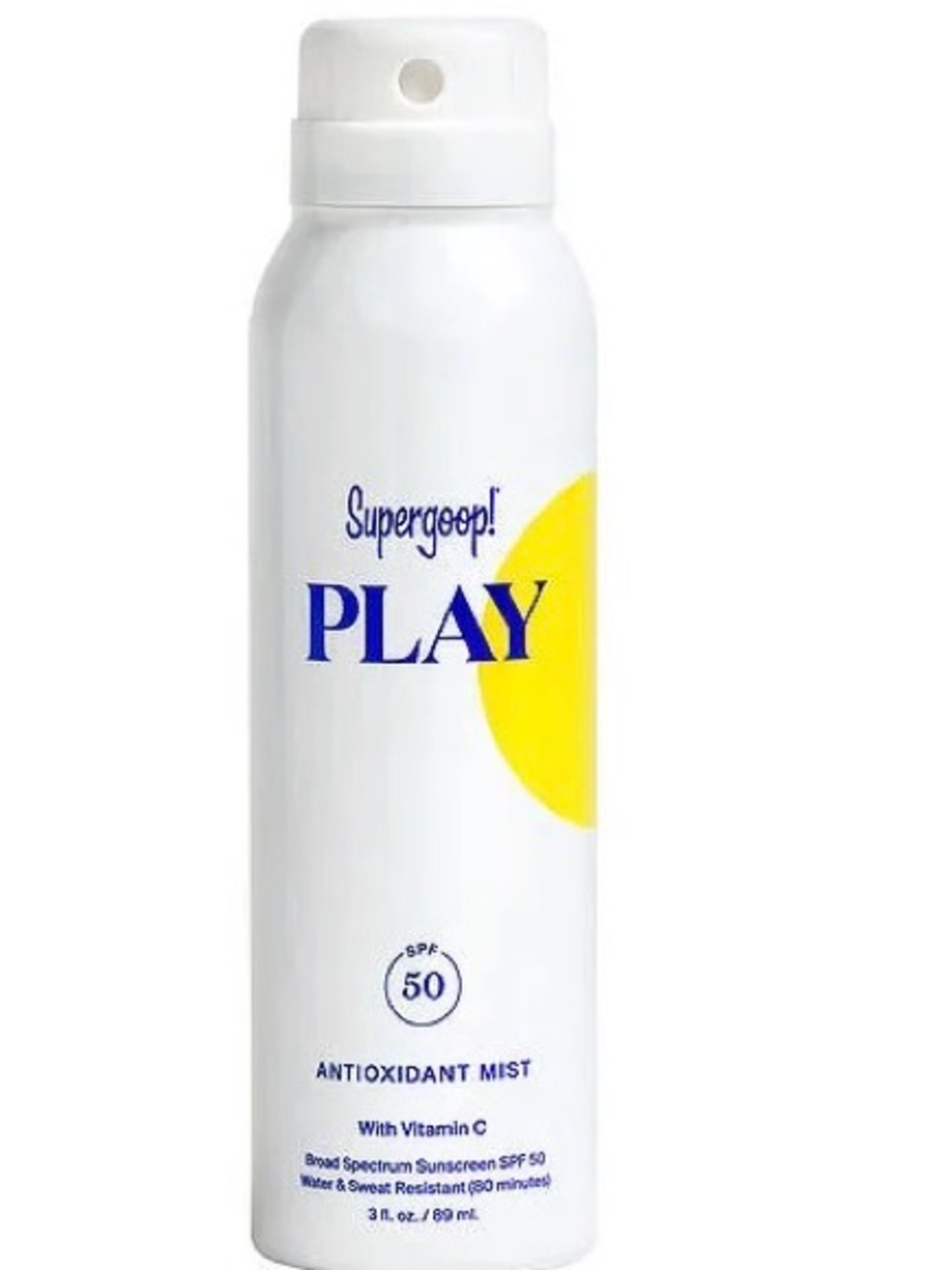 Supergoop! PLAY Antioxidant Mist SPF 50. NWOT